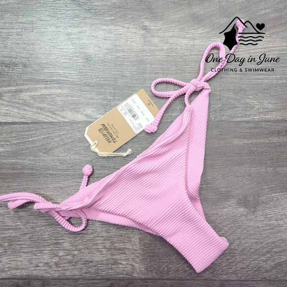 Billabong Tan Lines Tide Side Tanga Bikini Bottom Size XS - Picture 3 of 5